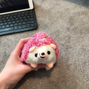 PLUSH Hedgehog Toy Keychain Ring Pendant Plush Toy Gifts